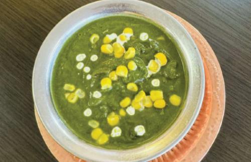 Corn Palak